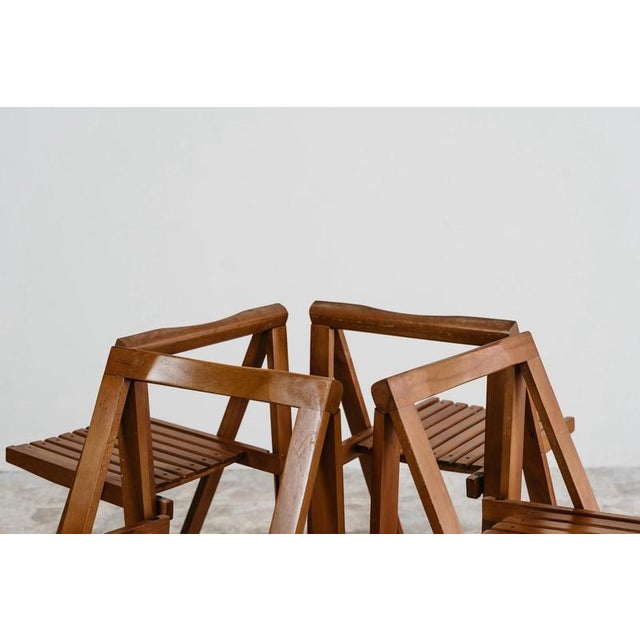 Trieste Chairs by Aldo Jacober for Alberto Bazzani, 1960s, Set of 4 For Sale - Image 13 of 17