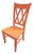 1980s Solo Side Chair in Coral For Sale