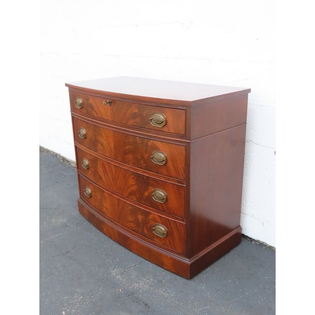 Traditional Flame Mahogany Low Dresser Bathroom Vanity 6898 For Sale - Image 3 of 18