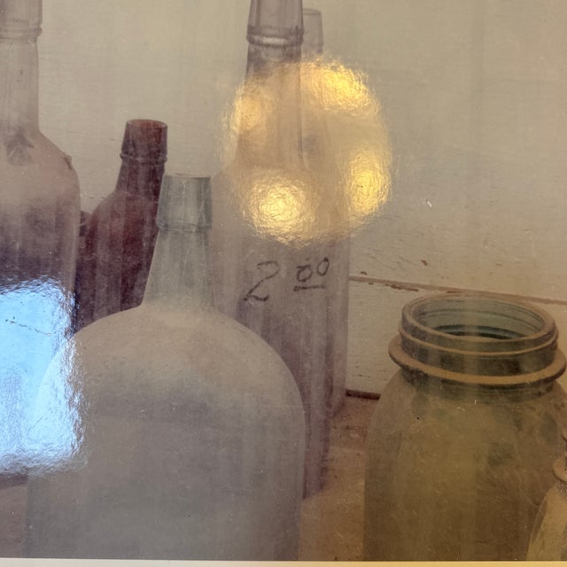 Circa 1994 Steve Solinsky "Bottles in a Window" LTD Edition 15 of 200 Photograph, Signed For Sale - Image 10 of 12