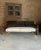 Arteriors Brass Bench Reupholstered in Blush Linen For Sale - Image 9 of 16