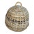 Large and Sturdy English Wicker Garden Cloche For Sale