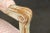 Pink French Creme Painted Heavily Distressed Finished Walnut Louis XV Armchair For Sale - Image 8 of 10