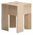Aldo Bakker 'Triangle' Wood Stool or Side Table by Karakter For Sale