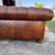 Brown Brown Leather Chesterfield Sofa For Sale - Image 8 of 10