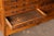 Antique 16-Drawer Quarter-Sawn Oak Rolling Flat File Cabinet For Sale - Image 9 of 10