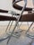 Upholstered Chairs in Chrome with Brown Velour, Set of 4 For Sale - Image 6 of 10