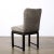 1950s Mid-Century Chair in Ebonized Walnut Base With Holly Hunt Fabric For Sale - Image 4 of 12