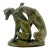 19th Century Grand Tour Bronze Group of Whippets on Marble Base, Circa 1890 For Sale