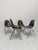 Mid-Century Modern Vintage Olive Green Dark Fiberglass Side Chair by Charles & Ray Eames for Herman Miller, 1970s For Sale - Image 3 of 10