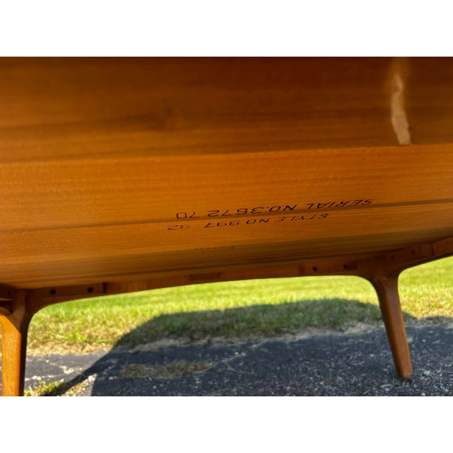 Mid Century Lane Rhythm Paul McCobb Style Double Door Side End Table For Sale In Cleveland - Image 6 of 8