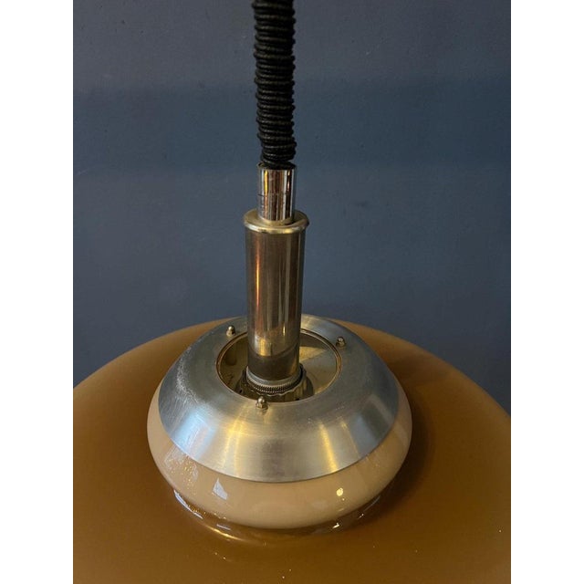 Vintage Space Age Pendant Lamp from Herda For Sale - Image 9 of 11