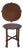 Stickley Harvey Ellis Inlaid Oak Tea Table For Sale