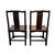 Chinese Pair of Vintage Ming Style Chinese Dining Chairs For Sale - Image 3 of 14