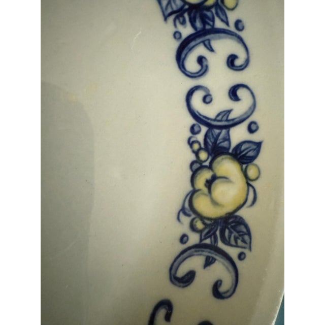 Ceramic Vintage Villeroy & Boch Cadiz Appetizer Plates - Set of 5 For Sale - Image 7 of 9