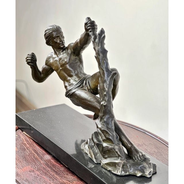 Art Deco Athlete Regula Sculpture by Jacques Limousin, 1920s-1940s For Sale - Image 11 of 12