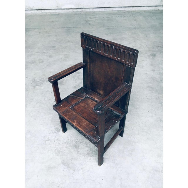 19th Century Primitive Folk Art Armchair For Sale - Image 16 of 18