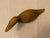 Vintage Antique Hand Carved Wood Duck Decoy Signed John Violette For Sale - Image 4 of 5
