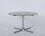 Silver Italian Chrome and Smoked Glass Round Coffee Table in the style of Giotto Stoppino, 1970s For Sale - Image 8 of 18