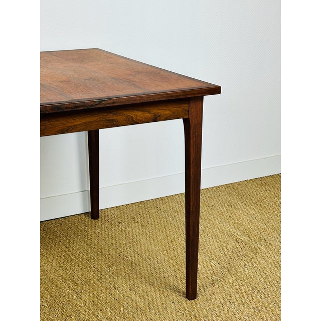 Scandinavian Walnut Dining Table with Butterfly Extensions, 1960 For Sale - Image 17 of 18
