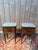 Pair of Louis XVI style bedside tables, signed Gouffé Paris, made in the 1950s-1960s. The rectangular bodies with canted...
