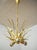 German Teardrop Chandelier in Murano Glass and Brass from Palwa, 1970s For Sale - Image 10 of 13