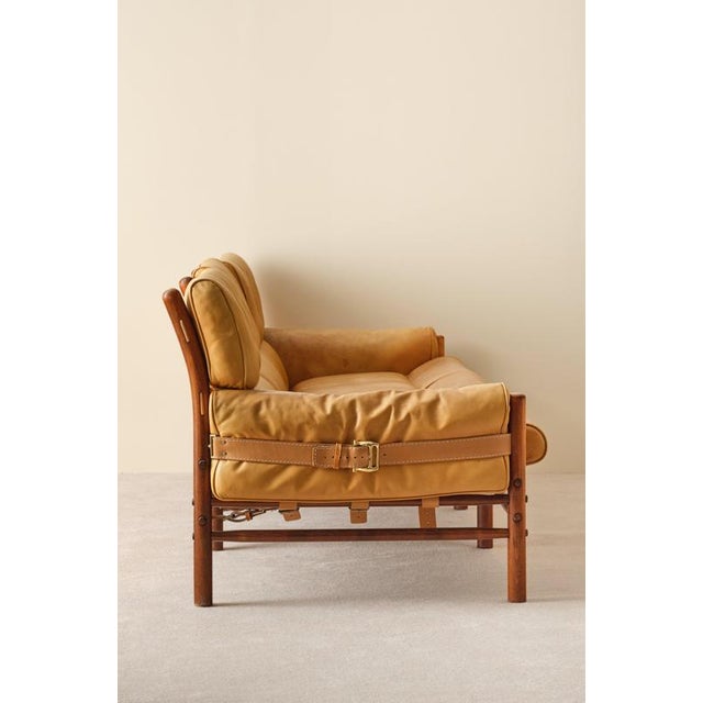 Kontiki Sofa attributed to Arne Norell, Sweden, 1970s For Sale - Image 6 of 11