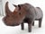 Brown Dimitri Omersa Rhino Footstool Abercrombie & Fitch Large Rhinoceros For Sale - Image 8 of 9