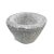 Vintage small rustic hand chiseled granite stone bowl for indoor or outdoor use/display. Beautiful rough texture and each...