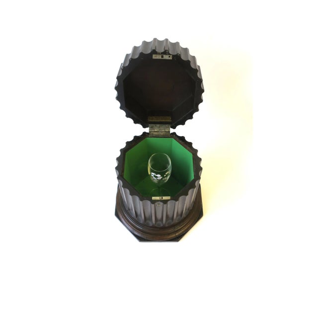 Column Pillar Pedestal Box in the Neoclassical Style, Circa Mid-20th Century For Sale - Image 9 of 13