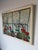 1980s Large 1985 Toni Dalton Botanical Geraniums & Window Oil on Canvas Painting, Framed For Sale - Image 5 of 12