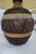 1970s Mid Century Modern Brutalist Style Bulbous Ceramic Table Lamps in Bronze - a Pair For Sale - Image 9 of 9