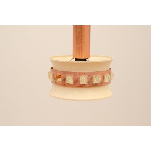 Mid-Century Hanging Lamp, Former Czechoslovakia, 1970s For Sale - Image 12 of 17