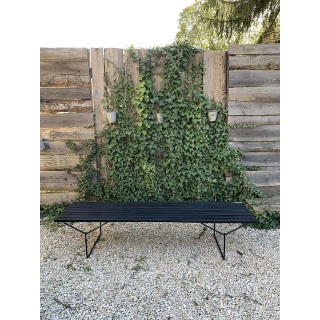 Harry Bertoia Bench by Harry Bertoia for Knoll Inc., 1970s For Sale - Image 4 of 8