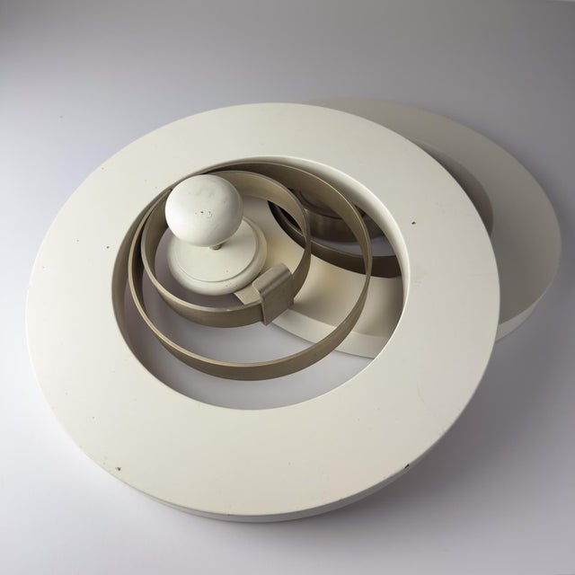 Wood Mid-Century Space Age Wall Hanger, Italy, 1970s For Sale - Image 7 of 18