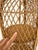 Wood Vintage Boho Wicker Four-Tier Estagere Cylindrical Shelving Unit, 1970s For Sale - Image 7 of 13
