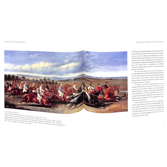 Paper "Racing Art and Memorabilia: A Celebration of the Turf" 1997 Budd, Graham For Sale - Image 7 of 12