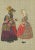 Gratiane de Gardilanne and Elizabeth Whitney Moffatt, Groningen Women in Chintz and Flodder Muts Headdresses, 1932, Chromolithograph For Sale - Image 6 of 10