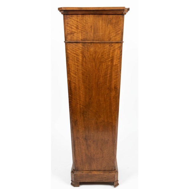 Mid 19th Century Swiss Charles X Walnut Secretaire For Sale In Los Angeles - Image 6 of 7