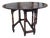 Late 19th Century English Oak Gateleg Table For Sale