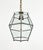 Mid-Century Pendant in Brass and Beveled Glass in the style of Adolf Loos, Italy, 1950s For Sale - Image 8 of 12