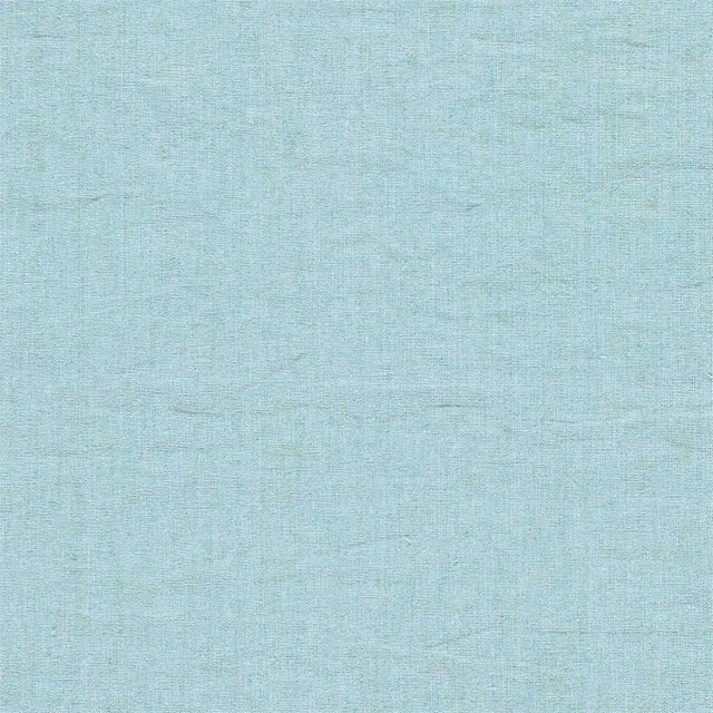 Sanderson Rue Linen Fabric in Glacier For Sale
