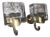 Murano Glass Coat Hangers, 1970, Set of 2 For Sale