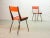 Italian Red Leatherette Dining Chairs by Gianfranco Frattini for R&B, 1950s, Set of 6 For Sale - Image 9 of 18