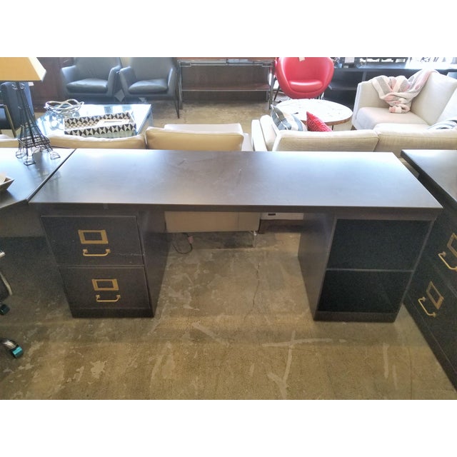 Restoration Hardware 1940's Industrial Modular Office Desk Chairish