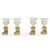 Wood Late 18th Century Neo-Classical Table Decorations, Set of 4 For Sale - Image 7 of 11
