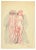 Nudes Women is a Pencil and Pastel Drawing realized by Mino Maccari (1924-1989) in 1925 ca. Hand-signed on the lower. Good...