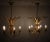Gilded Brass Wheat Sheaf Chandeliers, Italy, 1970s, Set of 2 For Sale - Image 3 of 11