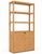 2020s 2 Pieces of Sergio Brioschi for Cecchini Italia Solid Zebrawood Architectural Bookcase or Display Cabinet – Made in Italy For Sale - Image 5 of 15