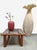 Vintage Danish Ceramic and Teak Side Table, 1970s For Sale - Image 3 of 8